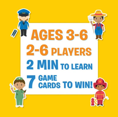 Guess in 10 Junior: Community Helpers - Trivia card game | Skillmatics