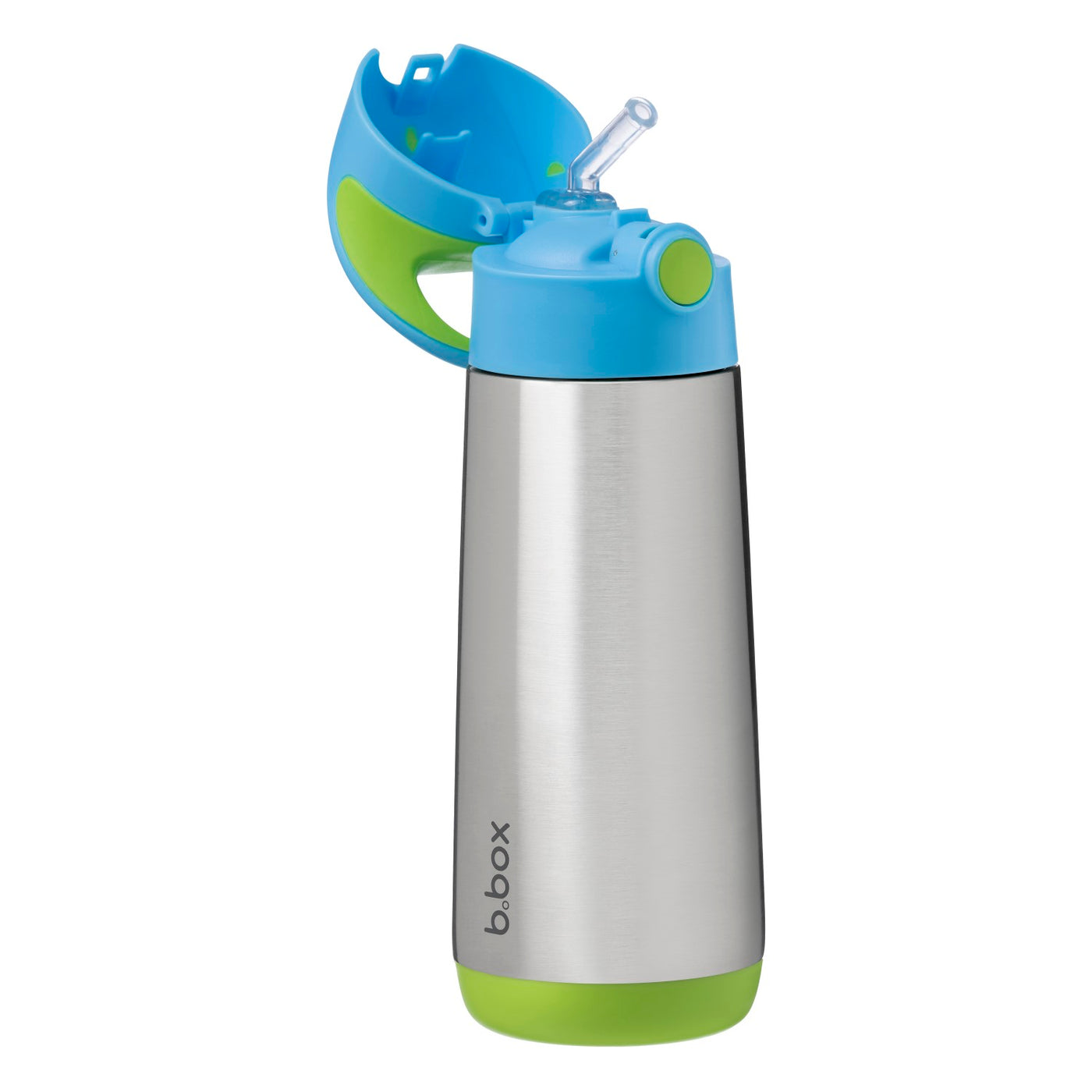 Insulated Straw Water Bottle: 500m l- Ocean Breeze Blue Green | b.box