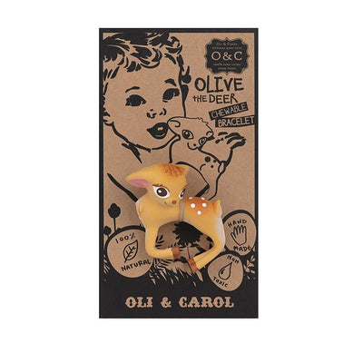 Olive The Deer Bracelet Teether | Oli & Carol