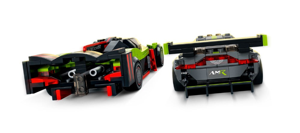 LEGO® Speed Champions #76910: Aston Martin Valkyrie AMR Pro and Aston Martin Vantage GT3