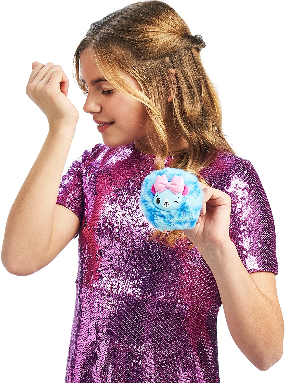 Cheeki Puffs - medium-sized scented shimmer plush | Pikmi Pops Surprise!
