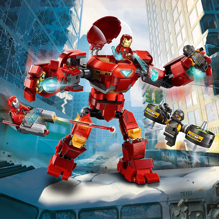 Iron Man Hulkbuster versus A.I.M. Agent, 76164 | LEGO® Marvel