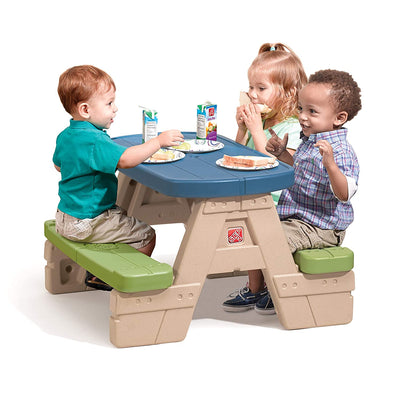 Sit & Play Picnic Table with Umbrella | Step2