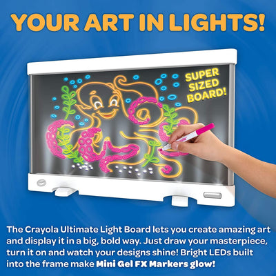 Ultimate Light Board, Choose Your Color | Crayola by Crayola, USA Art & Craft