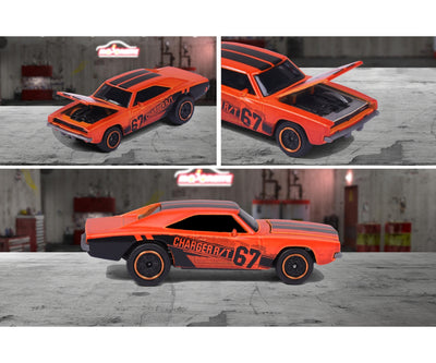 Dodge Charger R/T (Orange) - Racing Cars | Majorette