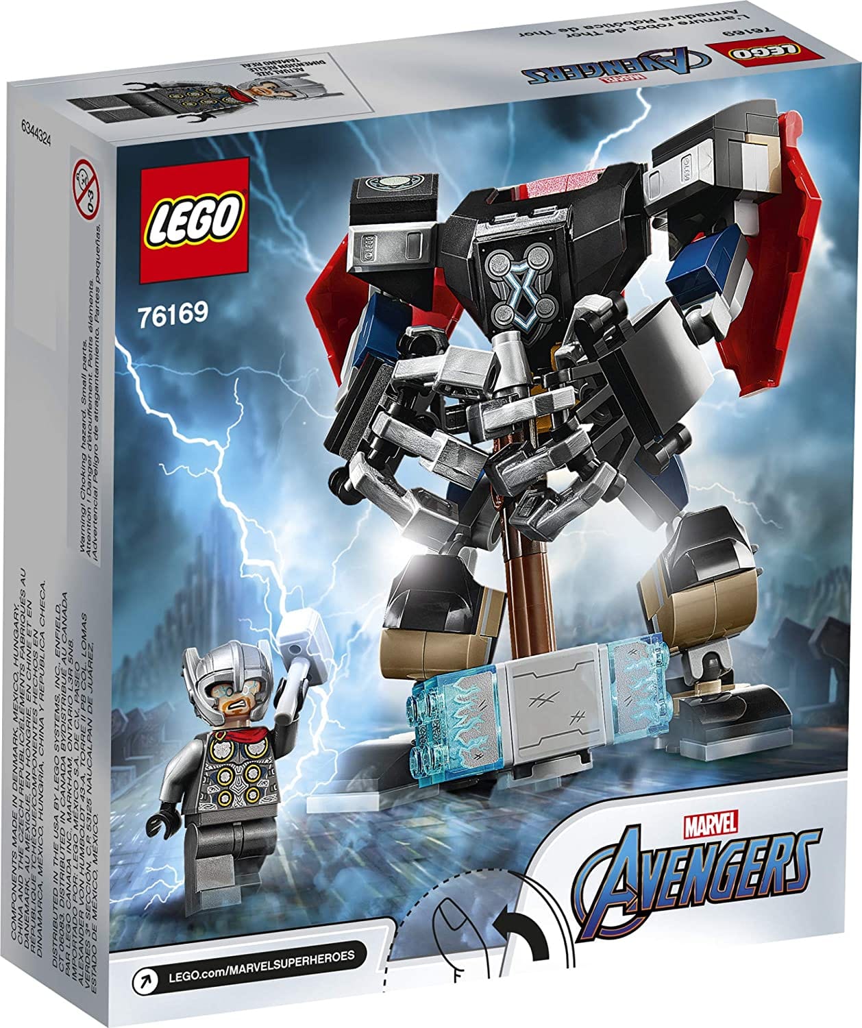 Thor Mech Armor, 76169 | LEGO® Marvel by LEGO, Denmark Toy
