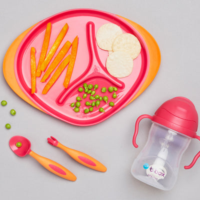 Feeding Set: Strawberry Shake - Pink Orange | b.box