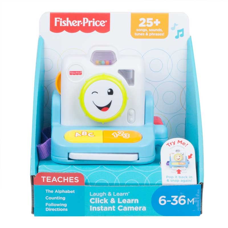 Laugh & Learn: Click & Learn Instant Camera | Fisher Price®