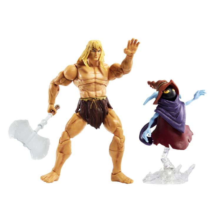 Masters Of the Universe Masterverse Revelation Savage He-Man Action Figure, 7-In | Mattel