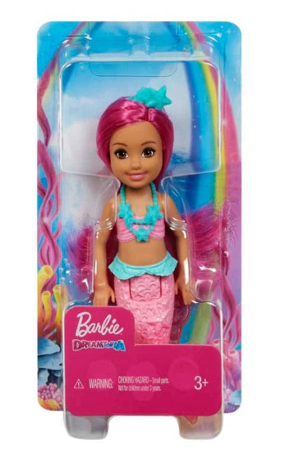 Dreamtopia Chelsea Mermaid Doll: Pink Hair And Tail