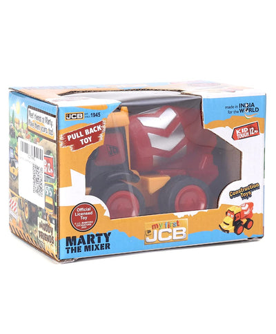 Marty The Mixer - Pull Back Toy | My First JCB