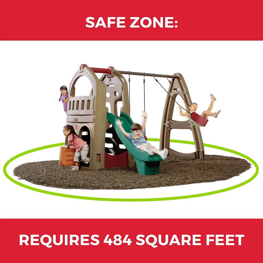 Swing Set Step Outdoor Play Playhouse Climber And Swing Extension