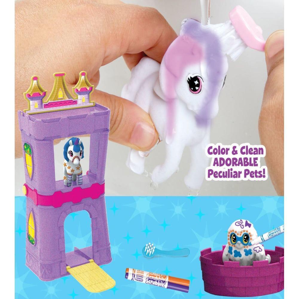 Scribble Scrubbie Peculiar Pets Palace Playset | Crayola