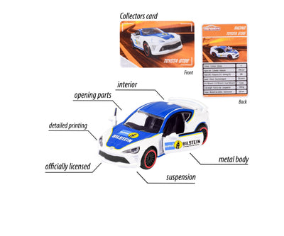 Toyota GT86 Bilstein- Racing Cars Die-Cast Scale Model (1:64) | Majorette