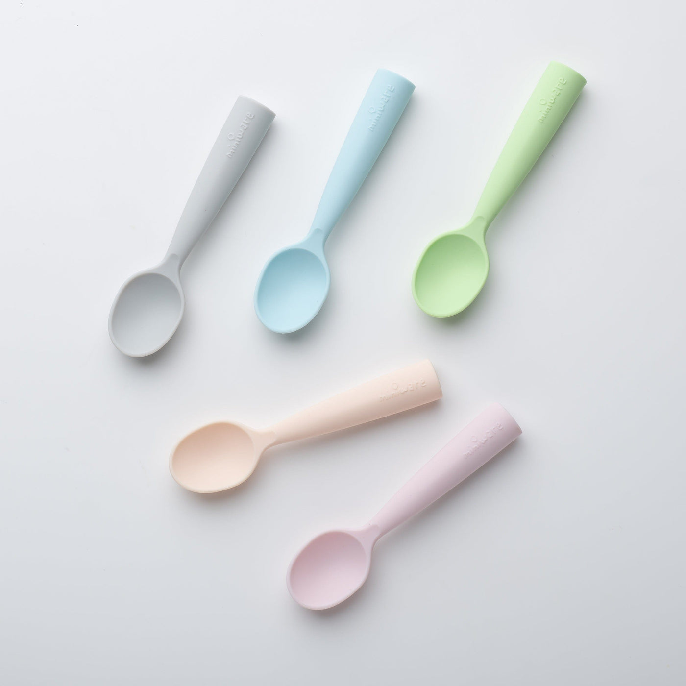 Training Spoon Set - Blue Green | Miniware by Miniware, Taiwan Baby Care