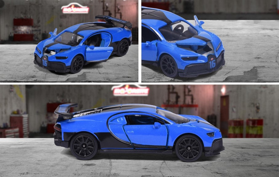 Bugatti Chiron Pur Sport + collectors box - Deluxe Cars | Majorette