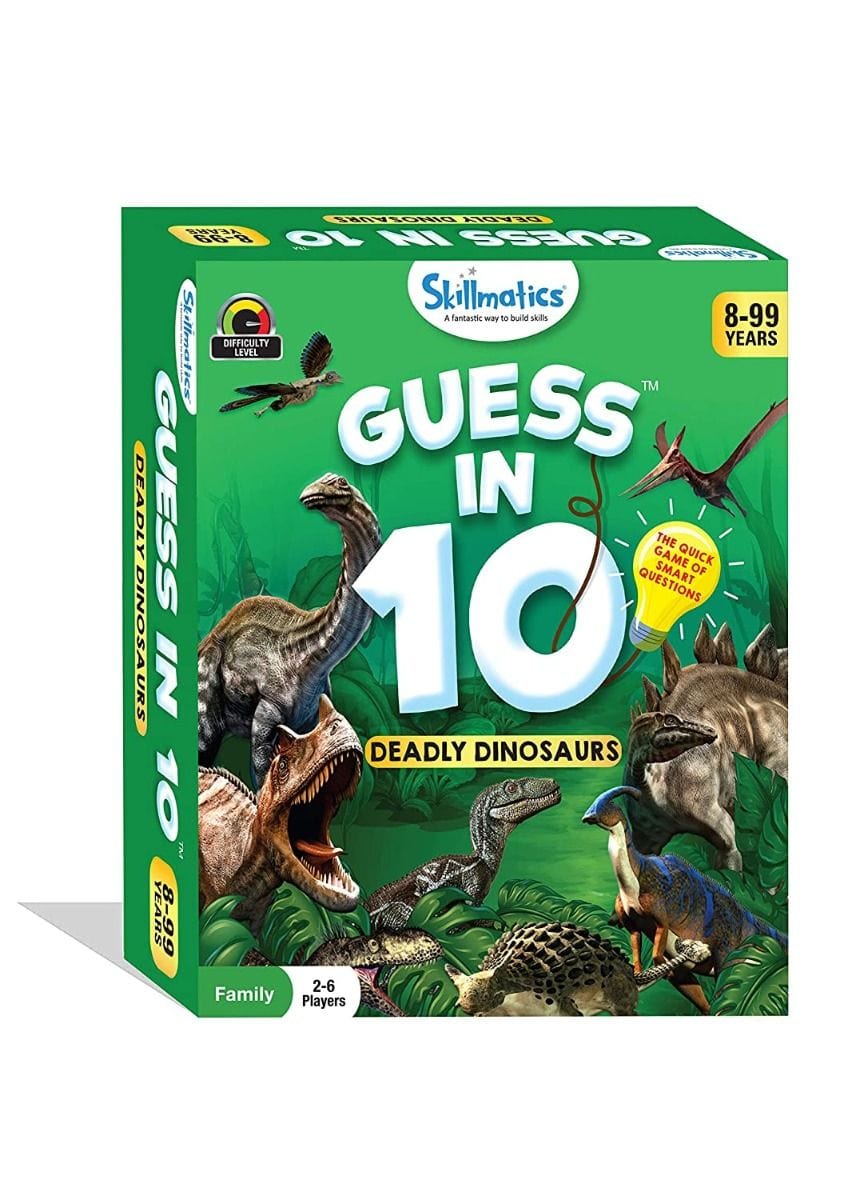 Guess In 10 - Deadly Dinosaurs | Skillmatics