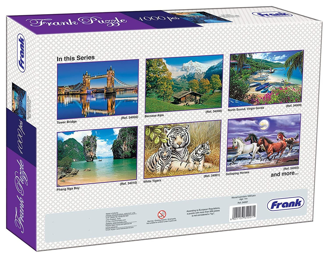 Neuschwanstein Castle - 1000 PCS Puzzle | Frank