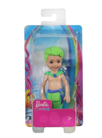 Dreamtopia Chelsea Merboy Doll: 6.5-Inch - Green | Barbie