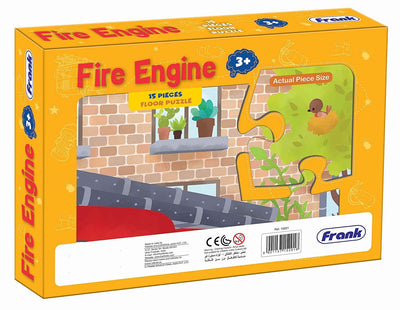 Fire Engine - 15 PCS Floor Puzzle | Frank