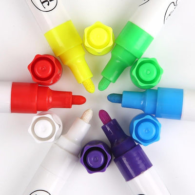 Liquid Chalk Markers -6 Colors | Jar Melo