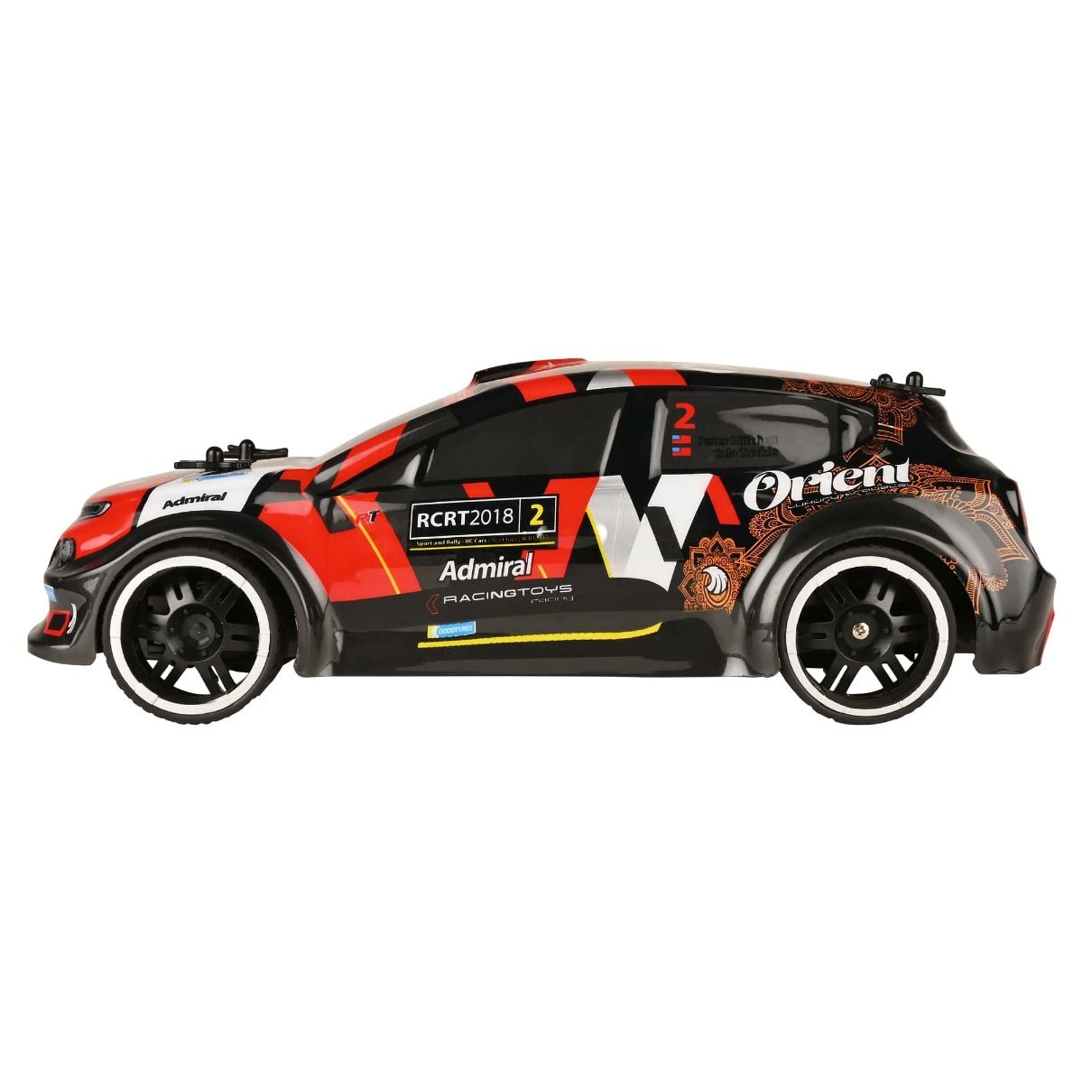 Rally Xtreme Break The Target! - RC Car 1:16 - Red | Playzu