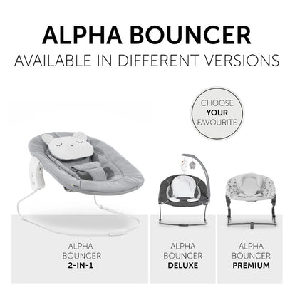 Alpha Plus Bouncer 2in1 - Light Grey | Hauck