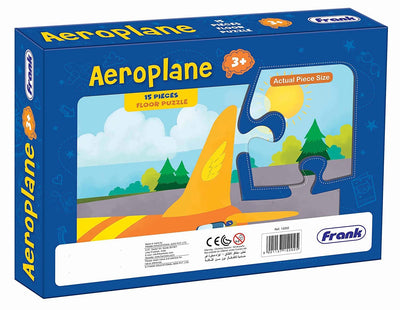 Aeroplane - 15 PCS Floor Puzzle | Frank