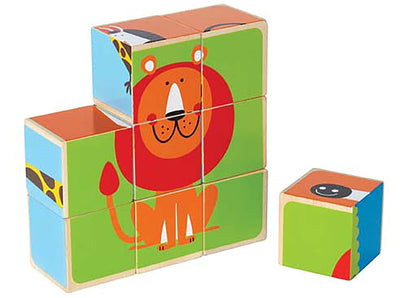 Zoo Animals Block Puzzle - Hape by Hape Toys, Germany Toy