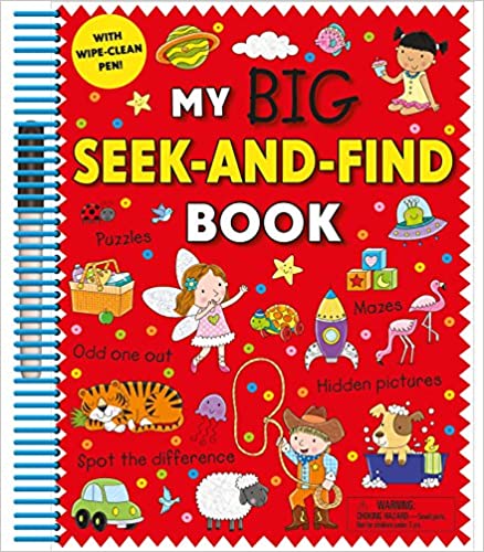 My Big Seek-and-Find Book: with wipe-clean pen! - Krazy Caterpillar 