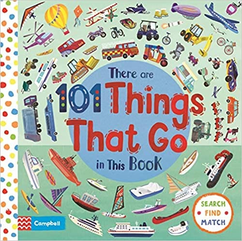 There Are 101 Things That Go In This Book - Board Book | Campbell by Campbell Books Book