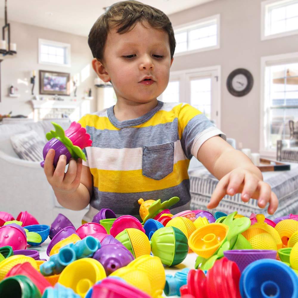 5-in-1 Snap Beads (48 Pcs) - Krazy Caterpillar 