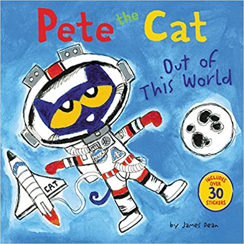 Pete the Cat: Out of This World – Sticker Book - Paperback HarperCollins
