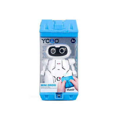 Ycoo Mini Droid- Maze Breaker, Palm Size Remote Control Robot with LED Eyes and Robotic Sound SFX by Silverlit Toys Hong Kong Toy