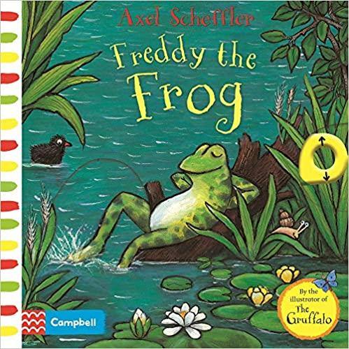 Axel Scheffler Freddy the Frog: A push, pull, slide book - Krazy Caterpillar 
