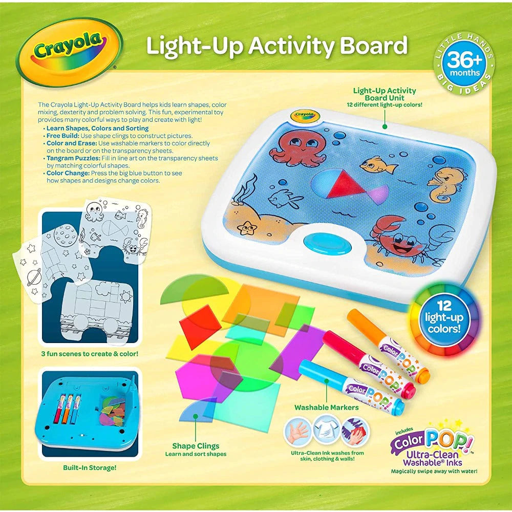 Light Up Activity Board | Crayola