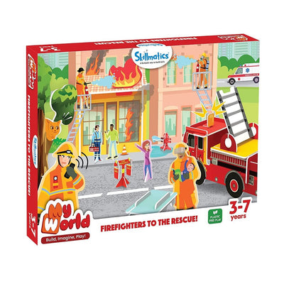 My World: Firefighters to The Rescue! | Skillmatics