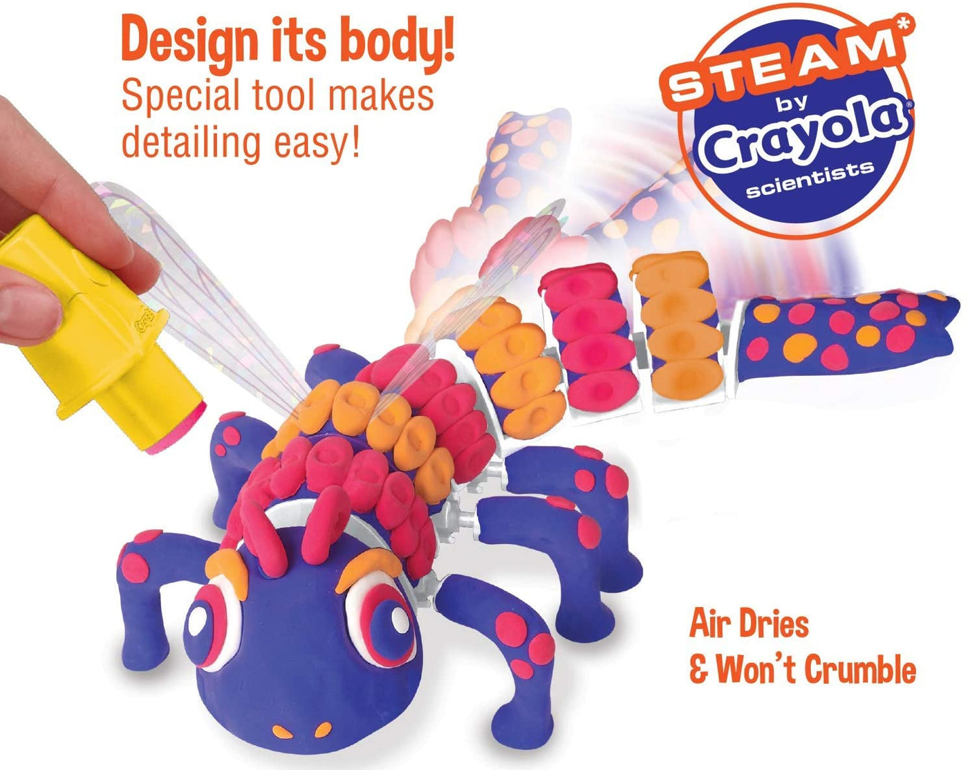 Build A Beast Dragonfly Craft Kit | Crayola