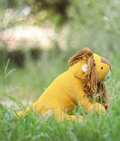 Baby Lion: Soft Toy For Kids - Multicolour | Pluchi