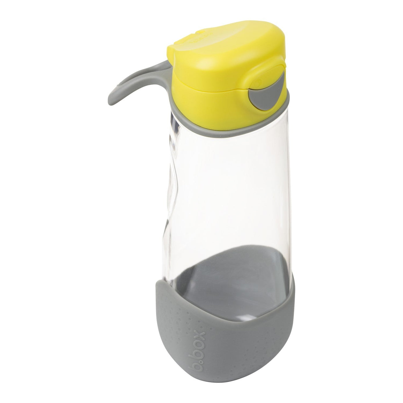 Tritan Sport Spout Drink Bottle 600ml: Lemon Sherbet - Yellow Grey | b.box by B.Box Baby Care