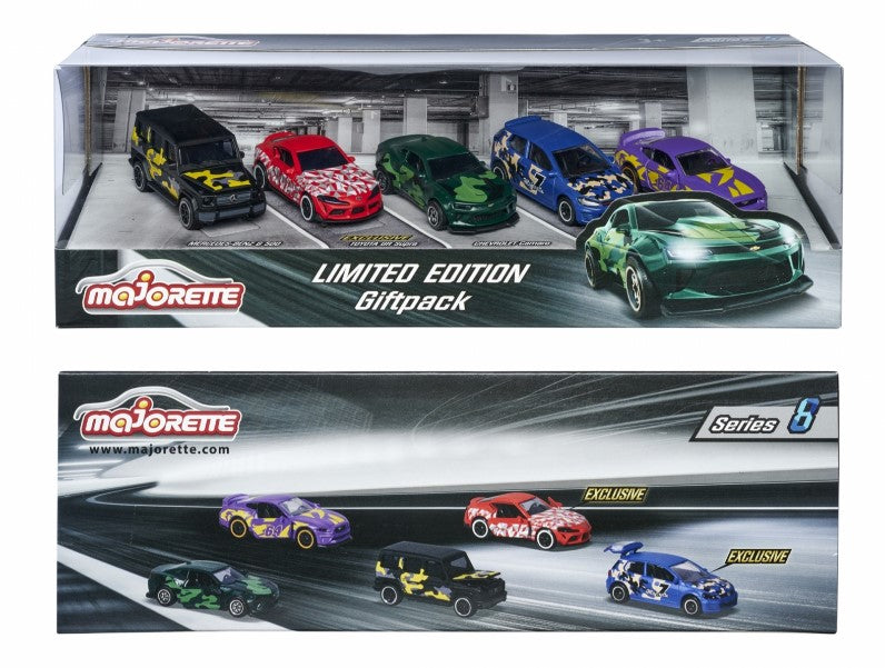 Limited Edition: Cars Giftpack 5 PCS | Majorette