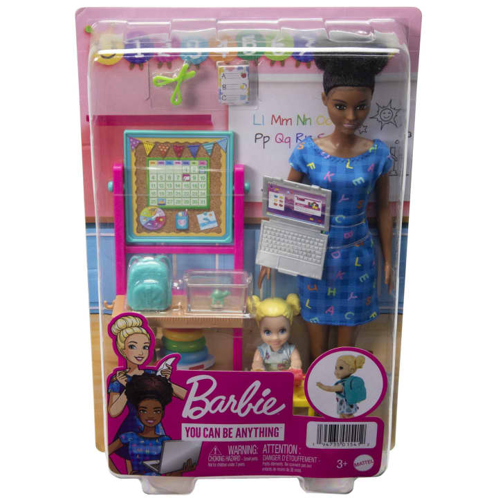 Teacher Doll - Blue Dress | Barbie®