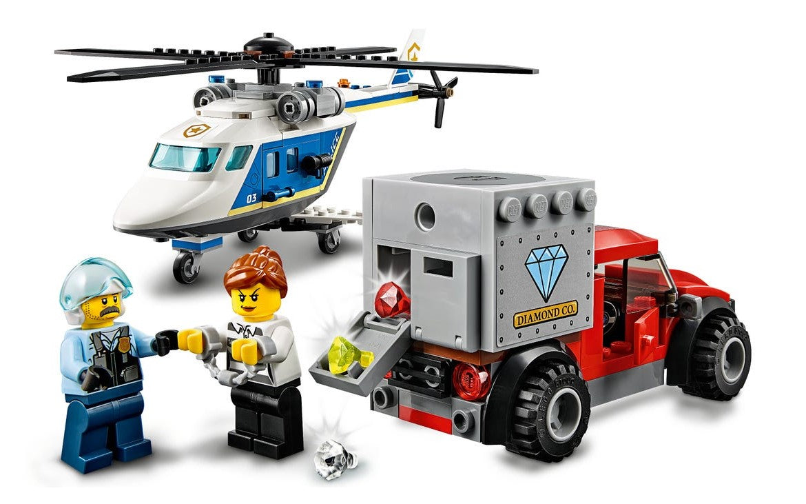 Police Helicopter Chase: City 60243 - 212 PCS | LEGO®