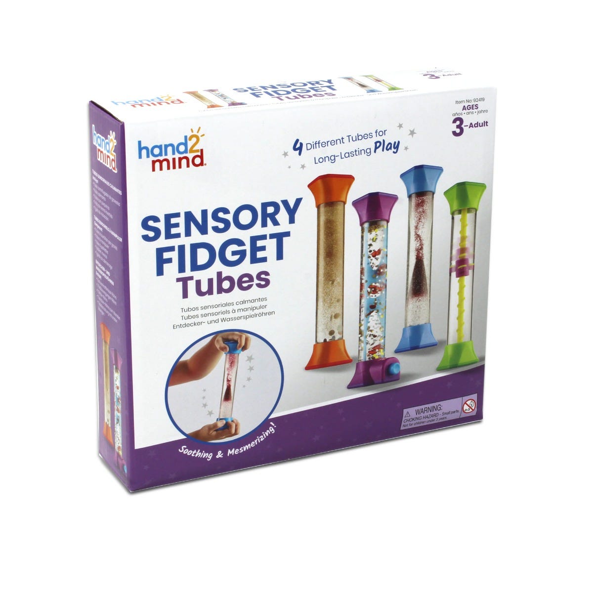Sensory Fidget Tubes - Hand 2 Mind | Learning Resource