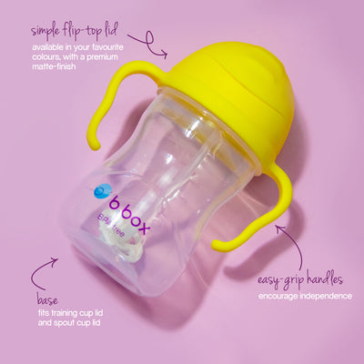 Straw Sippy Cup: 240ml - Pink | b.box