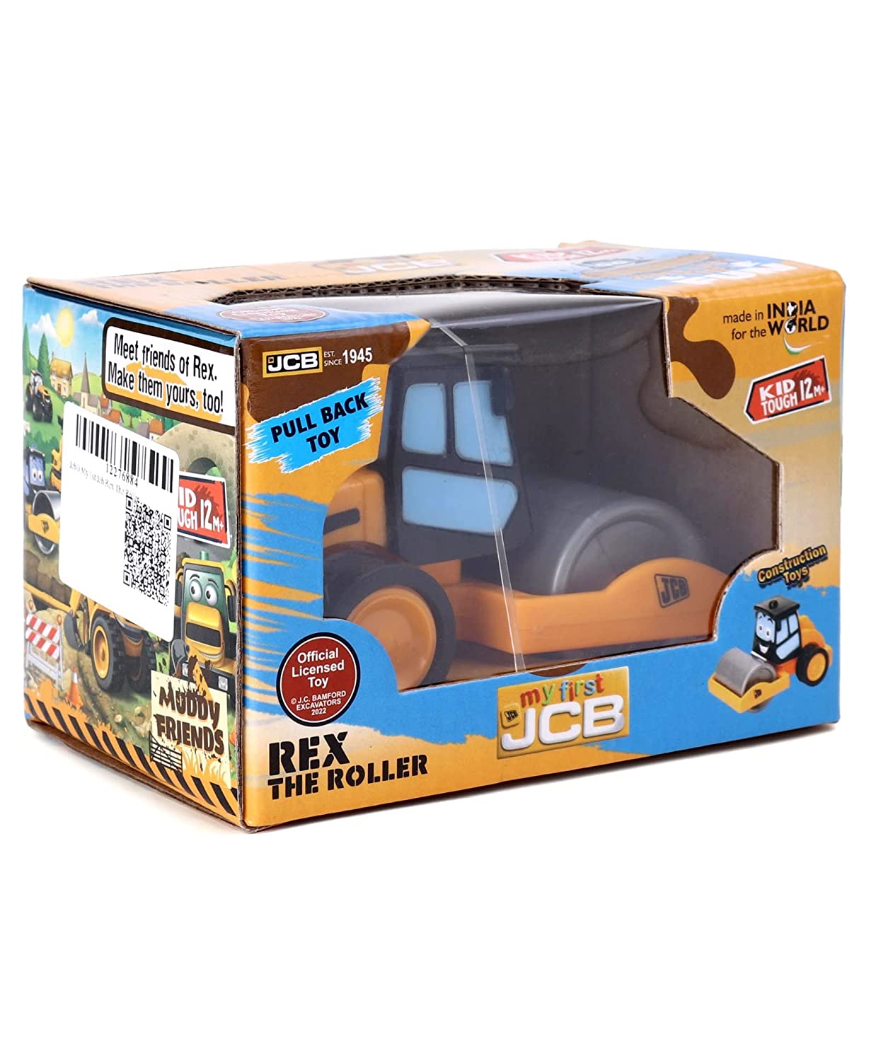 Rex The Roller - Pull Back | My First JCB