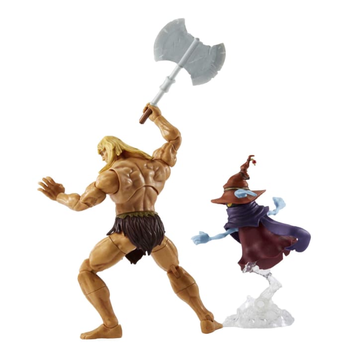 Masters Of the Universe Masterverse Revelation Savage He-Man Action Figure, 7-In | Mattel