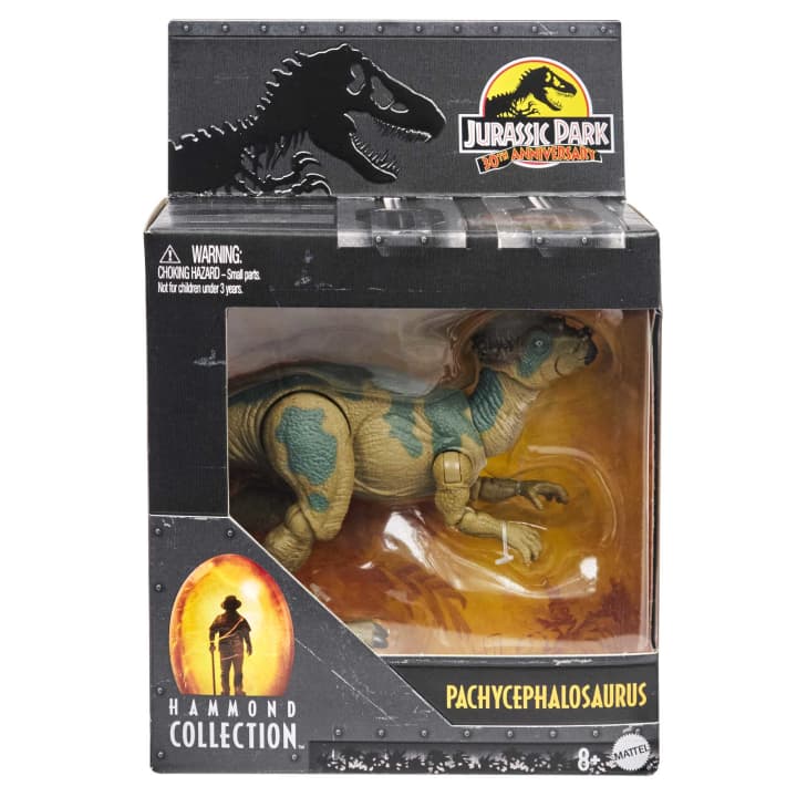 Jurassic Park: Pachycephalosaurus - Hammond Collection Dinosaur Figure | Mattel