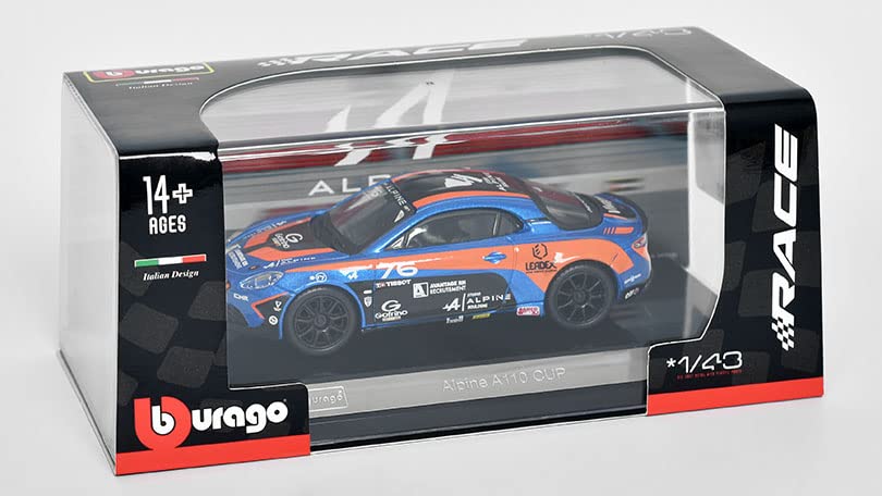 Alpine A110 Cup: Die-Cast Scale Model 1:43 | Bburago