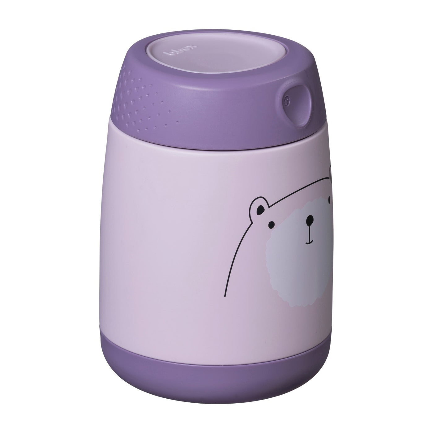 Insulated Food Jar: 210ml - Mini-Bear Hugs Purple | B.box